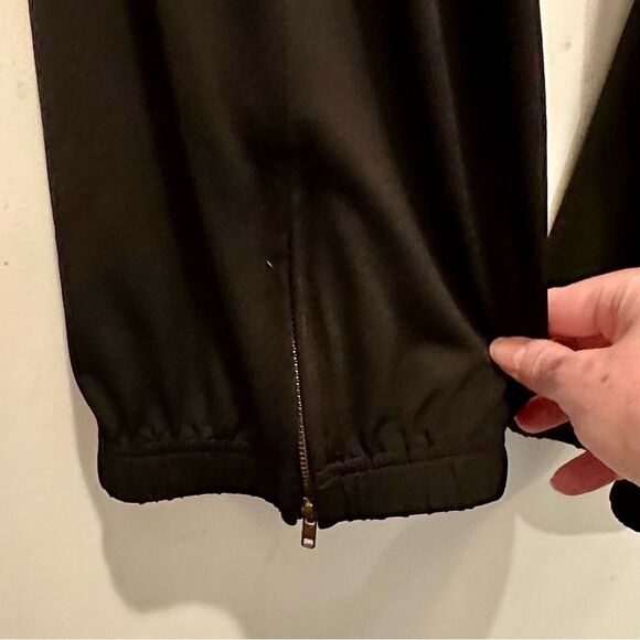 Lisa Rinna Collection Black Jogger Pants with Zippered Cuffs Sz XL/2X - Picture 5 of 5